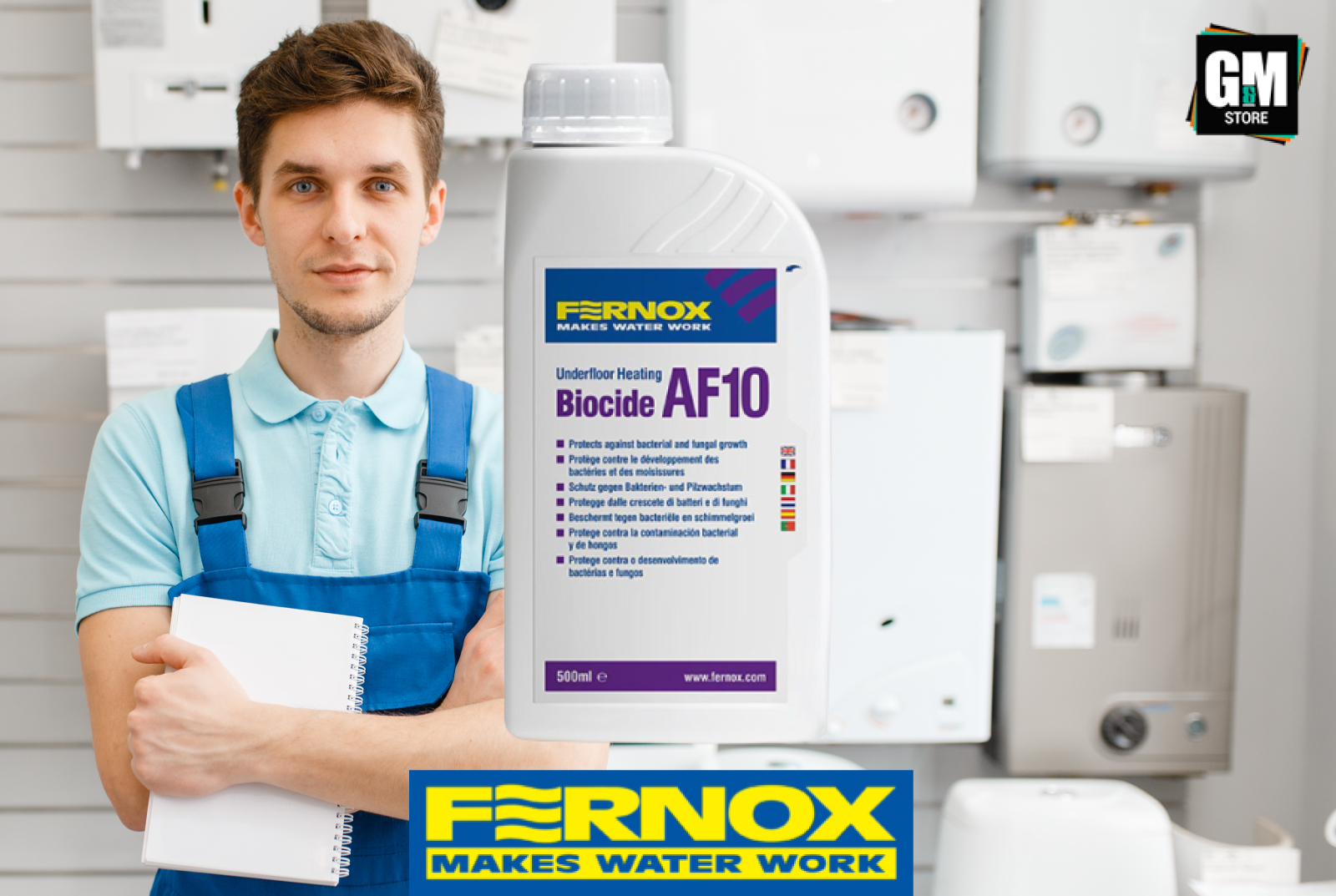 Descoperiți puterea biocidului Fernox AF10 - o soluție de curățare revoluționară!